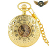 L'Opulent – Montre Gousset Mécanique Squelette Or Demi-Chasseur - Default Title - Gousset-heritage