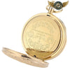 L'Opulente - Montre Gousset Double Chasseur Automatique Or Gravée - Vue 5 - Gousset-heritage