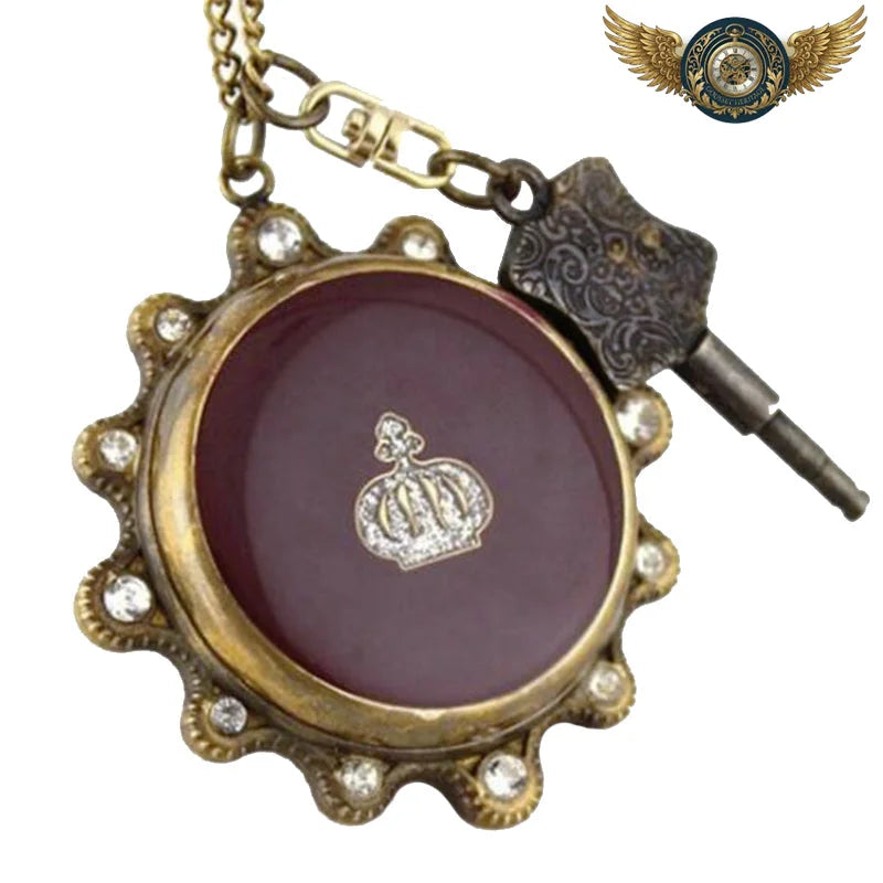 L'Opulente | Montre Gousset Full Hunter Mécanique à Clé - Vue 2 - Gousset-heritage