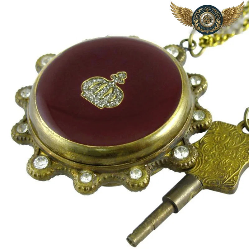 L'Opulente | Montre Gousset Full Hunter Mécanique à Clé - Vue 5 - Gousset-heritage