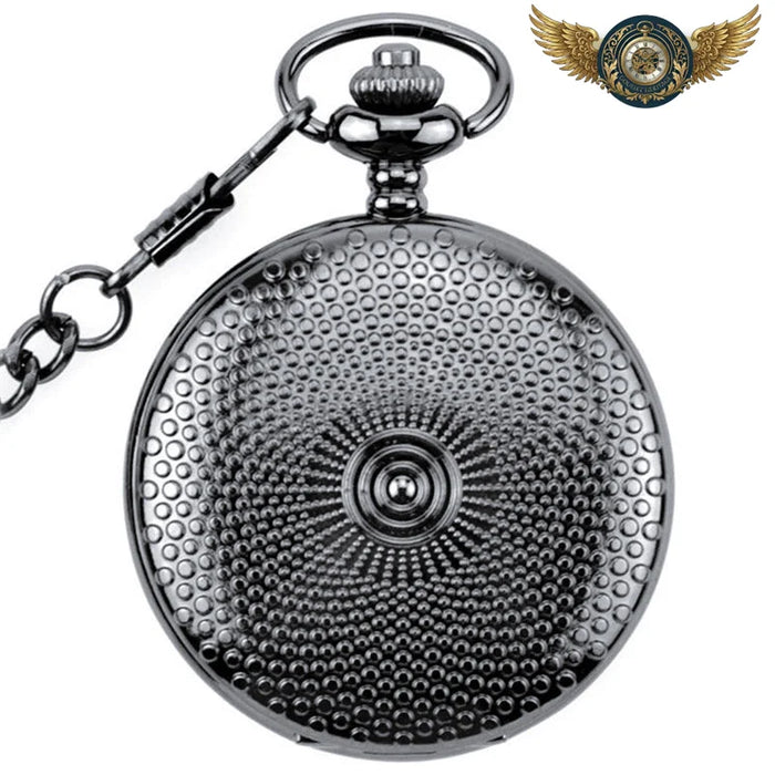 L'Oracle Noir - Gousset Squelette Demi-Chasseur Mécanique Dandy - Chaine Glissière de ceinture (37.5cm) - Gousset-heritage