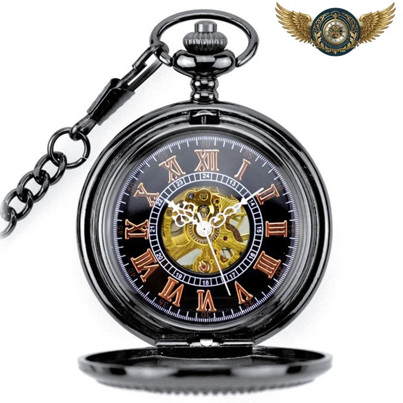 L'Oracle Noir - Gousset Squelette Demi-Chasseur Mécanique Dandy - Vue 2 - Gousset-heritage