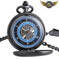 L'Oracle Orient - Montre Gousset Mécanique Squelette Chasseur - modèle Noir - Gousset-heritage