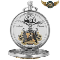 L'Oracle Sonore - Montre de Poche Chasseur en Haut-Relief - Gousset-heritage