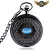 L'Oracle de Fer - Montre Gousset Mécanique Gunmetal & Saphir - Vue 1 - Gousset-heritage