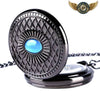L'Oracle de Fer - Montre Gousset Mécanique Gunmetal & Saphir - Vue 5 - Gousset-heritage