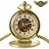 L'Orfèvre - Montre Gousset Mécanique Squelettée Double Clapet Or - Vue 1 - Gousset-heritage