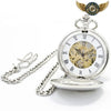 L'Orient-Express - Montre Gousset Mécanique Double Chasseur Or. - Blanc - Gousset-heritage