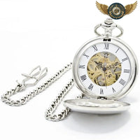L'Orient-Express - Montre Gousset Mécanique Double Chasseur Or. - modèle Blanc - Gousset-heritage