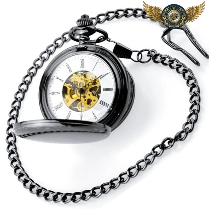 L'Orient-Express - Montre Gousset Mécanique Double Chasseur Or. - Vue 14 - Gousset-heritage