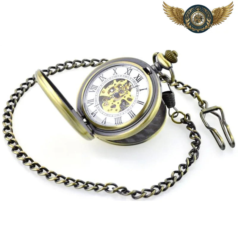 L'Orient-Express - Montre Gousset Mécanique Double Chasseur Or. - Vue 15 - Gousset-heritage