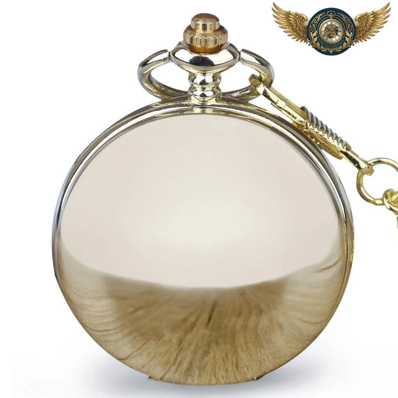 L'Orient-Express - Montre Gousset Mécanique Double Chasseur Or. - Vue 6 - Gousset-heritage