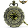 L'Ornemental - Montre Gousset Demi-Chasseur Quartz Gravé - Bronze - Gousset-heritage