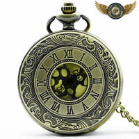 L'Ornemental - Montre Gousset Demi-Chasseur Quartz Gravé - Gousset-heritage