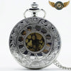 L'Ornemental - Montre Gousset Demi-Chasseur Quartz Gravé - Argent - Gousset-heritage