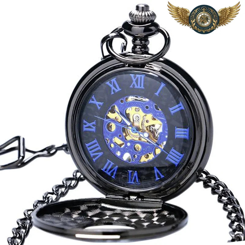 L'Ornemental - Montre de Poche Mécanique Squelette Demi-Chasseur - Vue 5 - Gousset-heritage