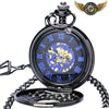 L'Ornemental - Montre de Poche Mécanique Squelette Demi-Chasseur - Vue 5 - Gousset-heritage
