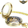 L'Ornemental - Montre de Poche Mécanique Squelette Demi-Chasseur - Vue 7 - Gousset-heritage