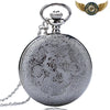 L'Ornementale - Montre Gousset Demi-Chasseur Argentée Quartz - Vue 3 - Gousset-heritage