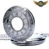 L'Ornementale - Montre Gousset Demi-Chasseur Argentée Quartz - Vue 4 - Gousset-heritage