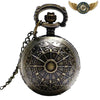 L'Uchronie - Montre Gousset Steampunk Bronze Patiné Quartz - Vue 1 - Gousset-heritage