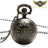 L'Uchronie - Montre Gousset Steampunk Bronze Patiné Quartz - Vue 2 - Gousset-heritage