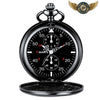 L'Urbain – Montre Gousset Chasseur Acier Poli | Mouvement Quartz - Noir - Gousset-heritage