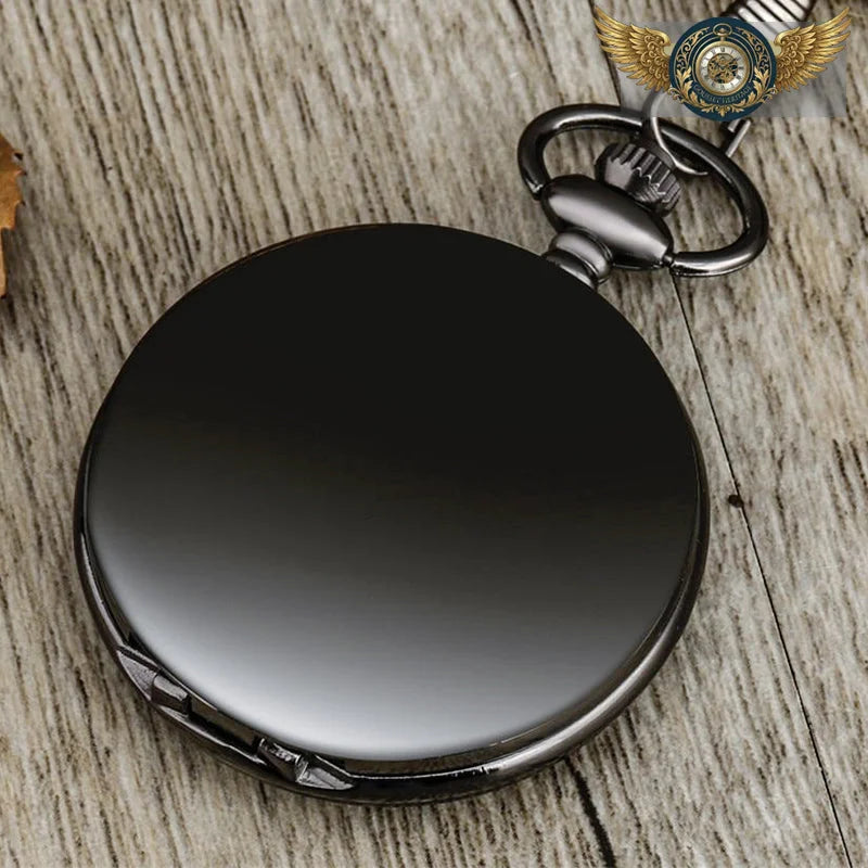 L'Urbain – Montre Gousset Chasseur Acier Poli | Mouvement Quartz - Vue 4 - Gousset-heritage
