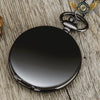 L'Urbain – Montre Gousset Chasseur Acier Poli | Mouvement Quartz - Vue 4 - Gousset-heritage