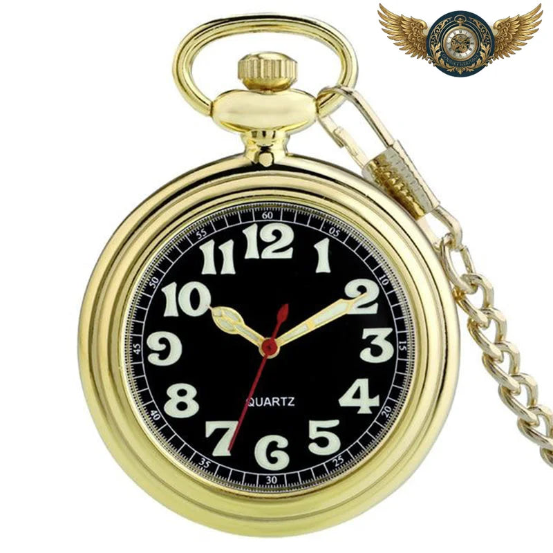 L'Utilitairiste - Montre Gousset Quartz à Cadran Lumineux