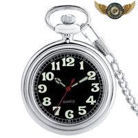 L'Utilitairiste - Montre Gousset Quartz à Cadran Lumineux - modèle Argent - Gousset-heritage