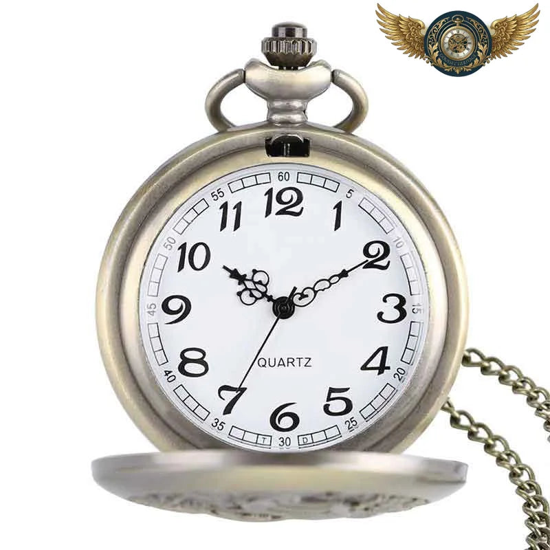 La Bohémienne - Montre Sautoir Clapet Ajouré Style Victorien - Vue 2 - Gousset-heritage