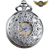 La Déclaration - Montre Gousset Squelette Mécanique Argentée - Vue 5 - Gousset-heritage