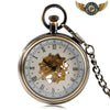 La Ferveur Patinée - Montre Gousset Mécanique Squelette Lépine - Bronze - Gousset-heritage