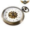 La Ferveur Patinée - Montre Gousset Mécanique Squelette Lépine - Vue 3 - Gousset-heritage