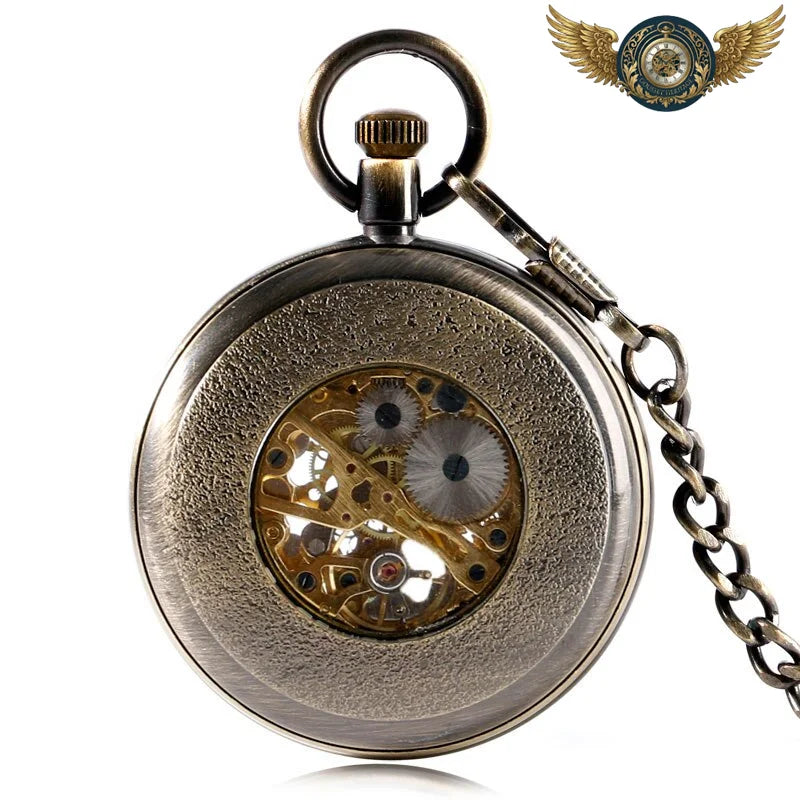 La Ferveur Patinée - Montre Gousset Mécanique Squelette Lépine - Vue 5 - Gousset-heritage
