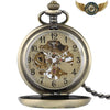 La Fleur Bohème - Montre Gousset Mécanique Squelette Bronze - Vue 2 - Gousset-heritage