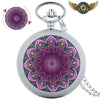 La Fleur de Vie - Montre Sautoir Cinétique Bohème Luxe Quartz - Violet - Gousset-heritage