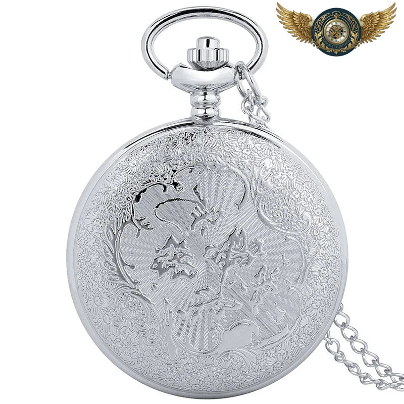 La Fleur de Vie - Montre Sautoir Cinétique Bohème Luxe Quartz - Vue 4 - Gousset-heritage