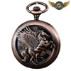 La Légende Pégase - Montre Gousset Mécanique Chasseur - Vue 3 - Gousset-heritage