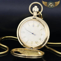 La Locomotive - Montre Gousset Double Chasseur Bronze Mécanique - Gousset-heritage