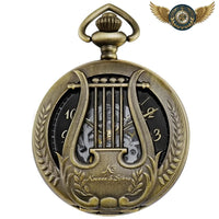 La Lyre - Montre Gousset Mécanique Squelette Vintage - Gousset-heritage
