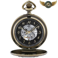 La Lyre - Montre Gousset Mécanique Squelette Vintage - modèle Bronze - Gousset-heritage