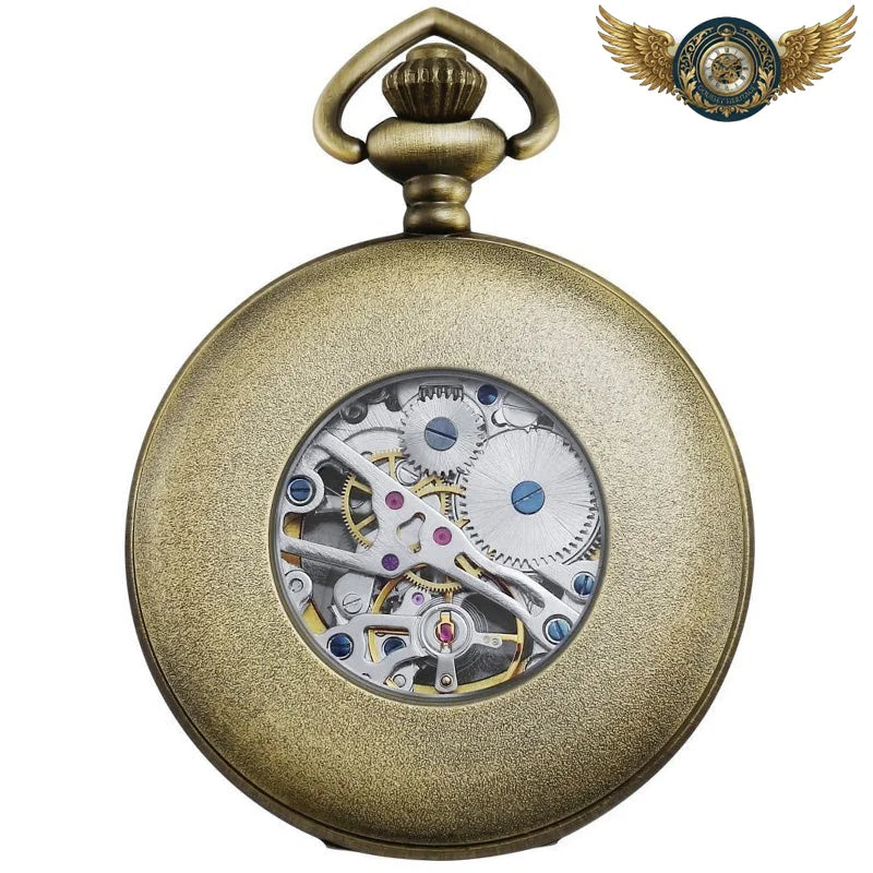 La Lyre - Montre Gousset Mécanique Squelette Vintage - Vue 4 - Gousset-heritage