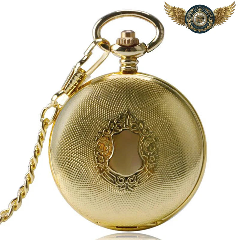 La Majestueuse - Montre Gousset Automatique Squelette Full Hunter - Vue 2 - Gousset-heritage