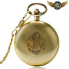 La Majestueuse - Montre Gousset Automatique Squelette Full Hunter - Vue 2 - Gousset-heritage