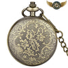 La Muse Florale - Montre Pendentif Demi-Chasseur Bronze - Vue 4 - Gousset-heritage