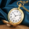 La Naïade - Montre Pendentif Chasseur Or & Émail Aquatique - Vue 5 - Gousset-heritage