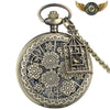La Romantique - Montre Gousset Pendentif Bronze Floral Quartz - C - Gousset-heritage