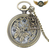 La Romantique - Montre Gousset Pendentif Bronze Floral Quartz - D - Gousset-heritage